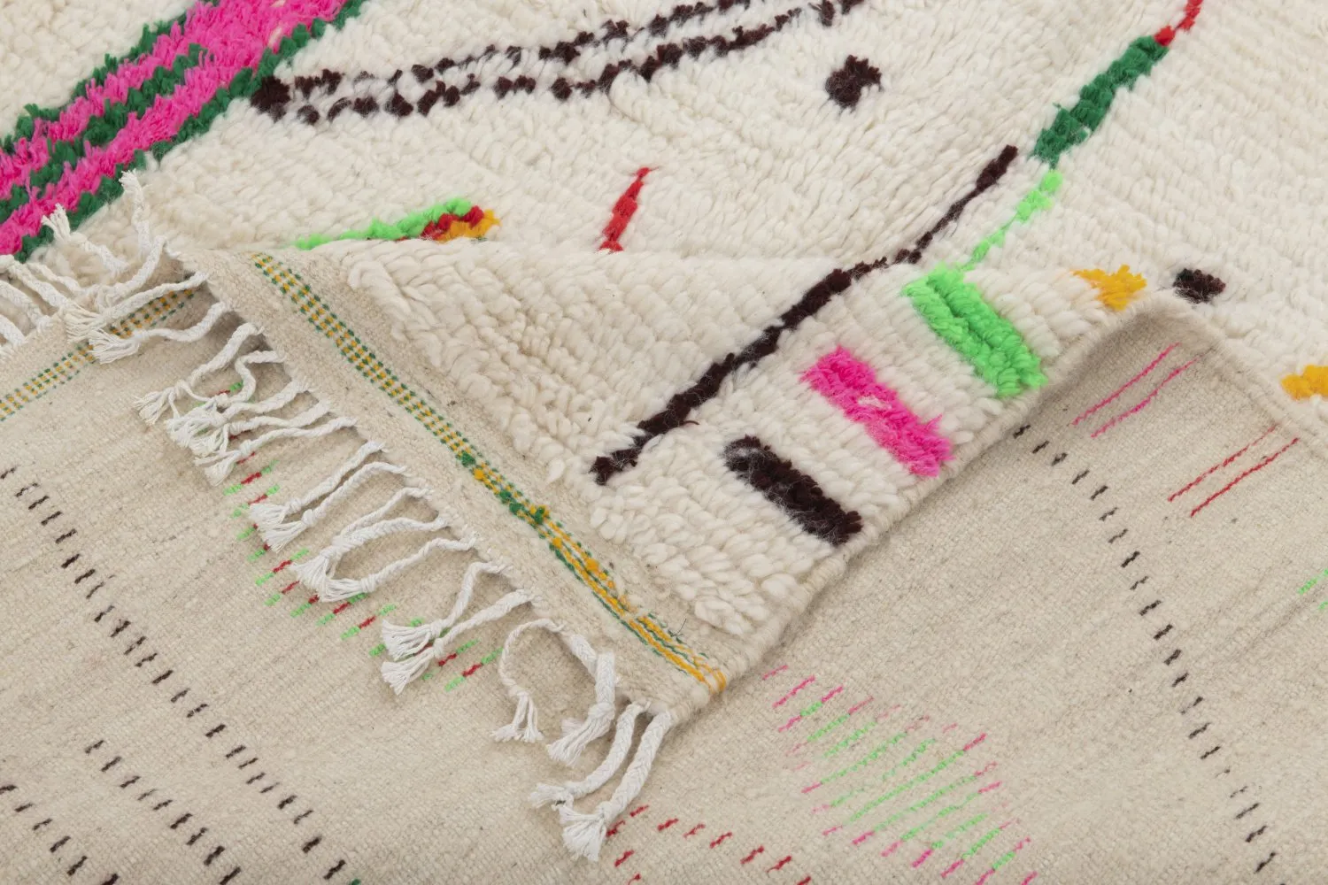 Tapete Kilim Marroquino Azilal 250 x 140 cm