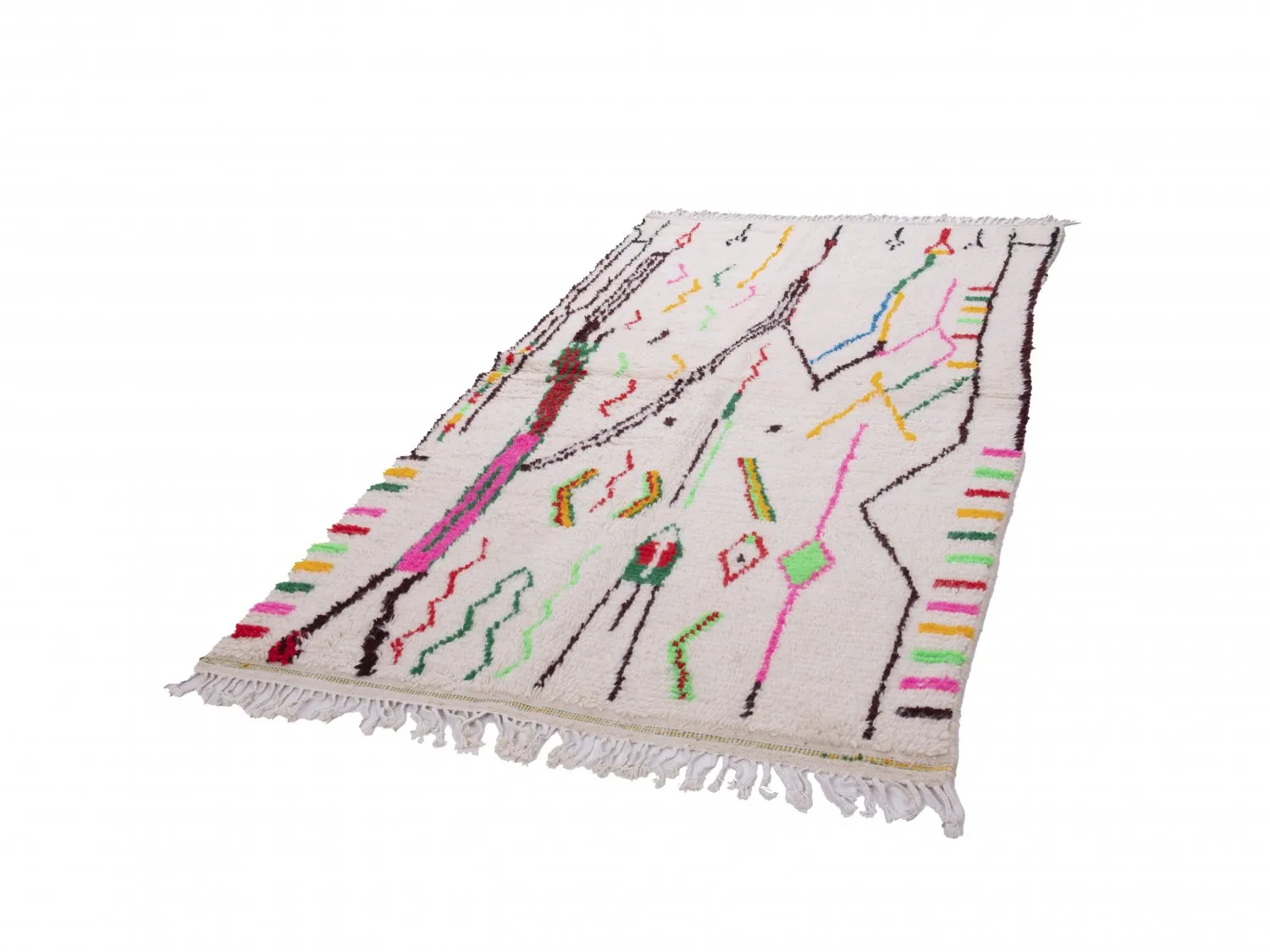 Tapete Kilim Marroquino Azilal 250 x 140 cm