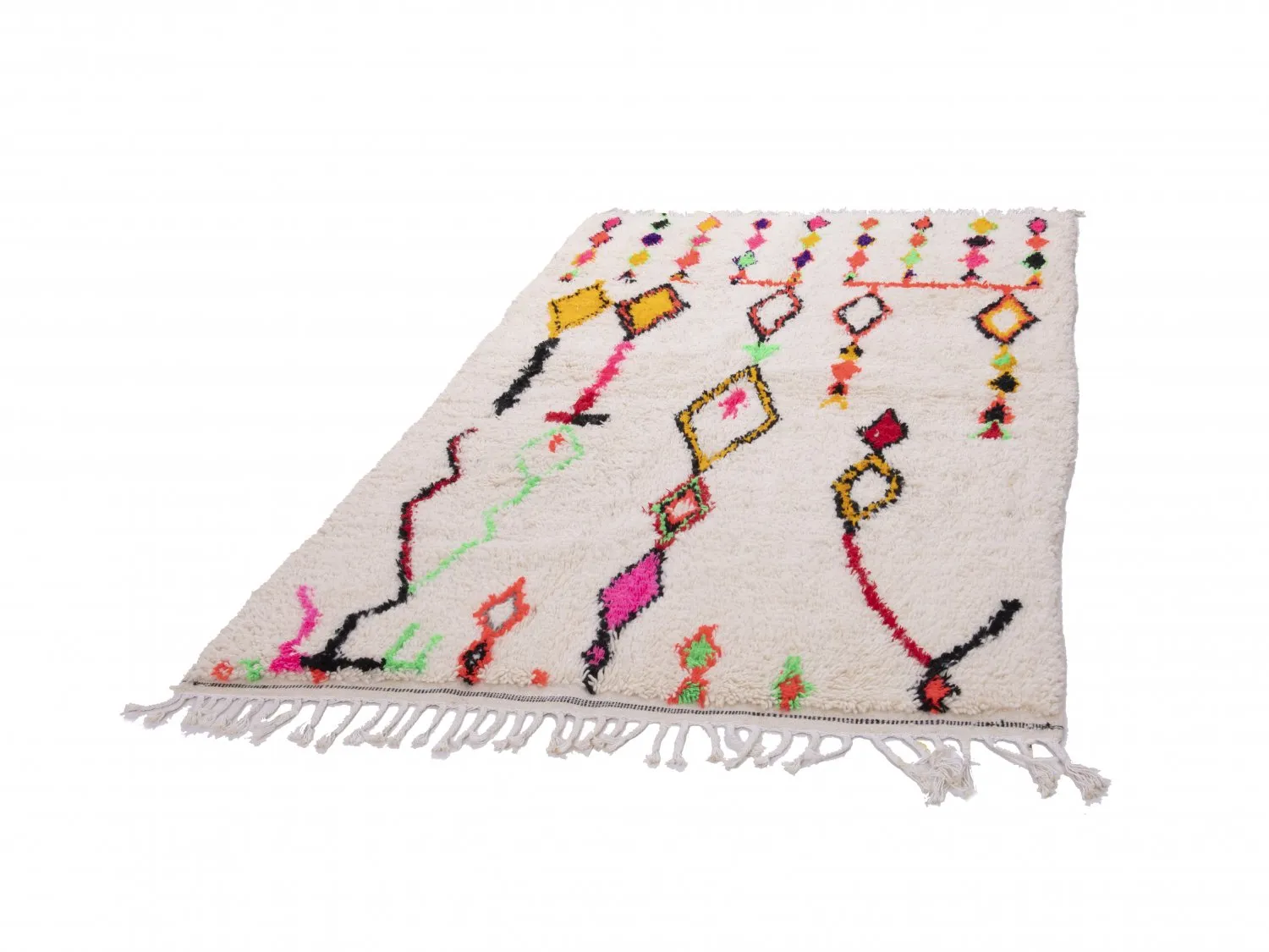 Tapete Kilim Marroquino Azilal 250 x 150 cm