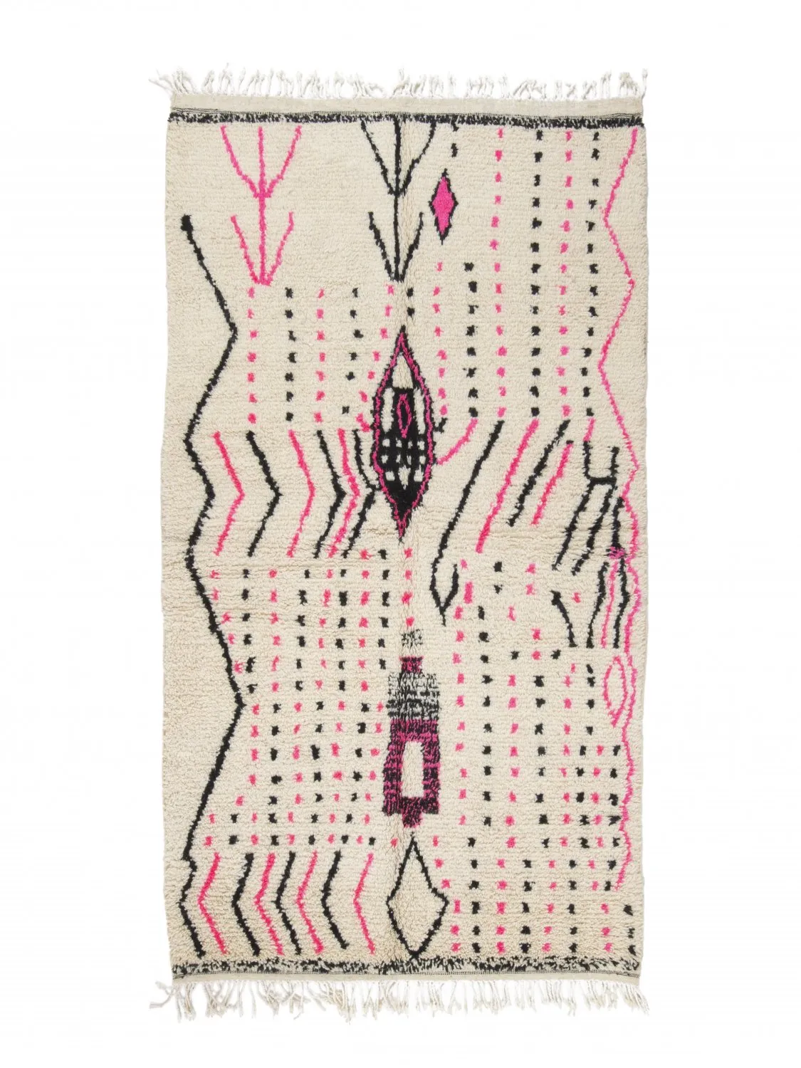 Tapete Kilim Marroquino Azilal 260 x 140 cm