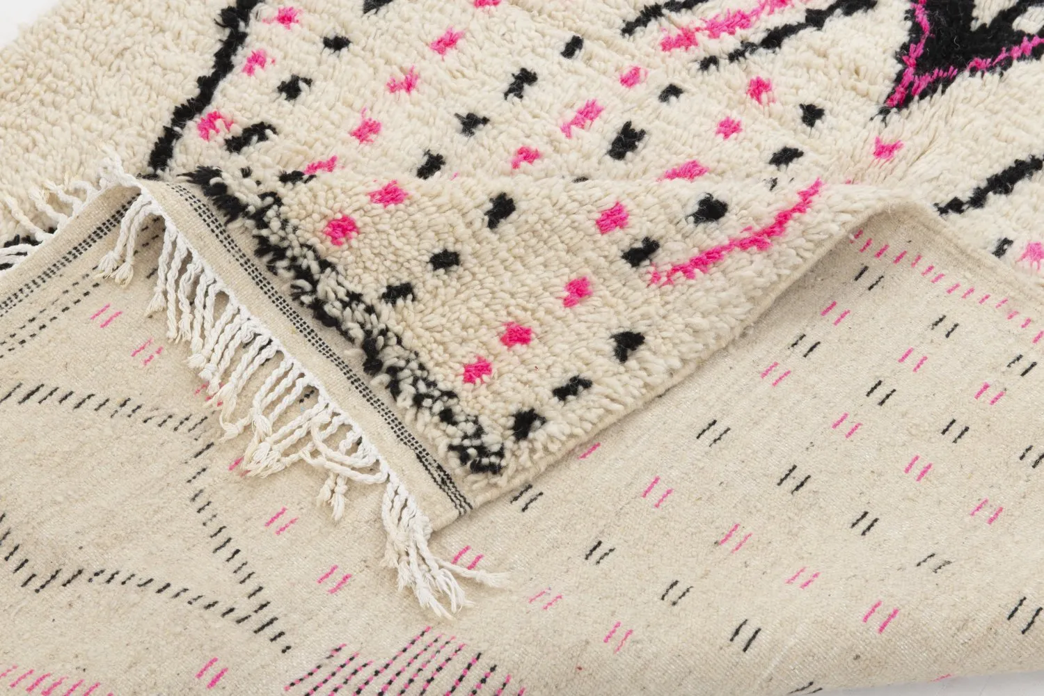 Tapete Kilim Marroquino Azilal 260 x 140 cm