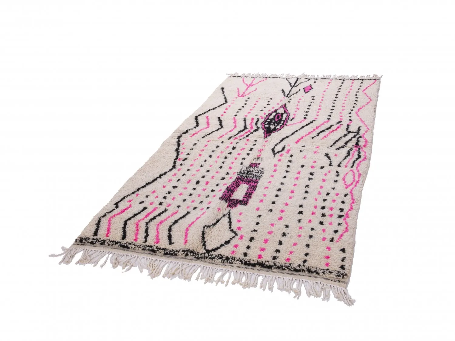 Tapete Kilim Marroquino Azilal 260 x 140 cm