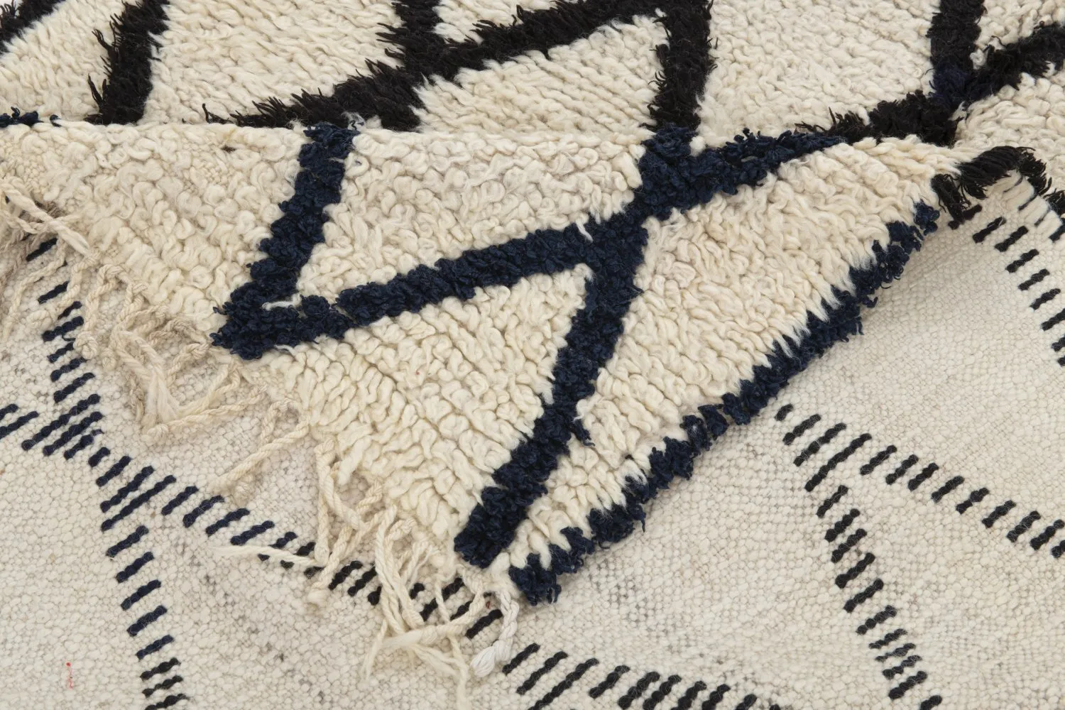 Tapete Kilim Marroquino Azilal 300 x 100 cm