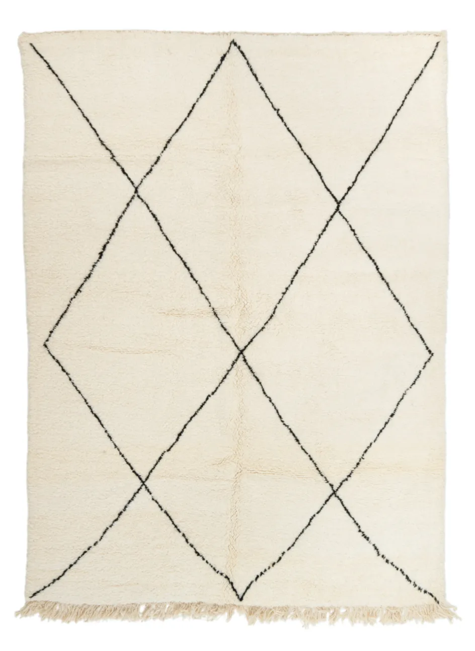 Tapete Kilim Marroquino Beni Ourain 215 x 300 cm