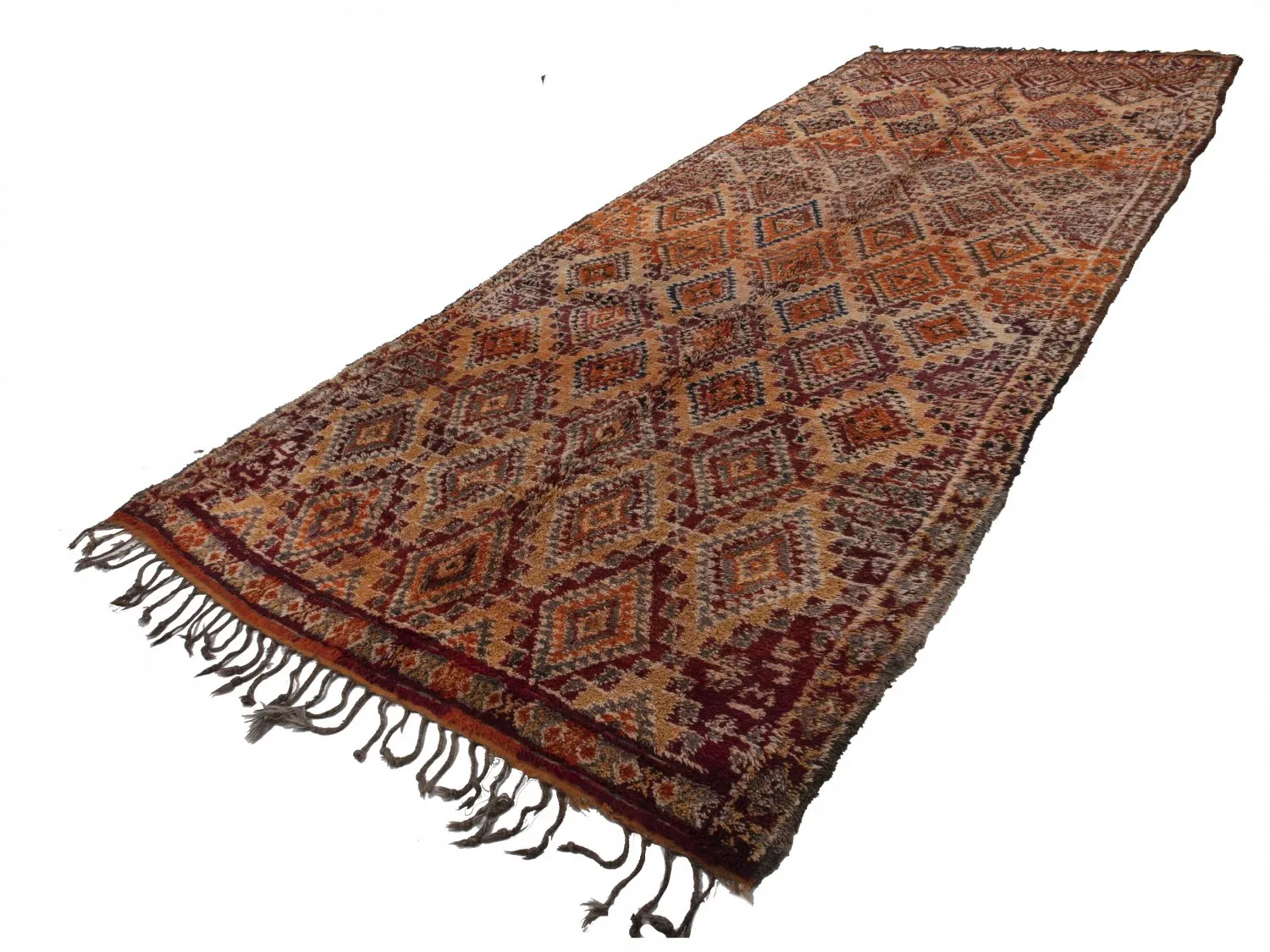 Tapete Kilim Marroquino Azilal Edição Especial 520 x 210 cm