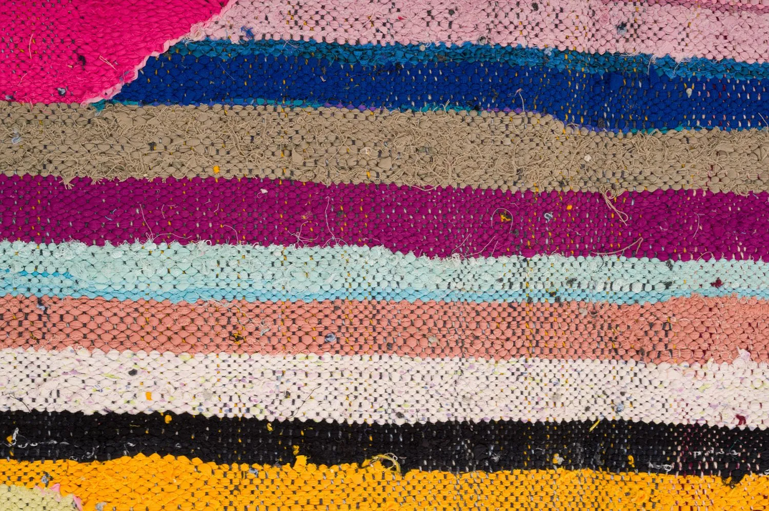 Tapete Berbere Marroquino Boucherouite 135 x 260 cm