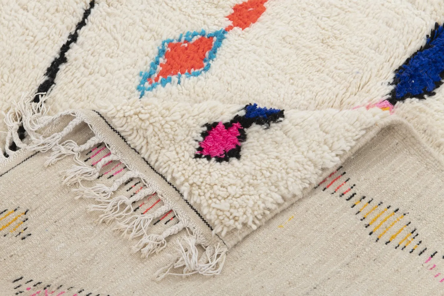 Tapete Kilim Marroquino Azilal 260 x 140 cm