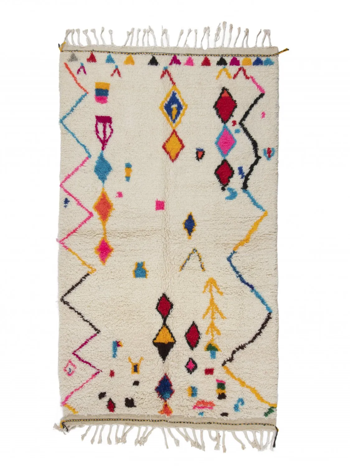 Tapete Kilim Marroquino Azilal 260 x 150 cm