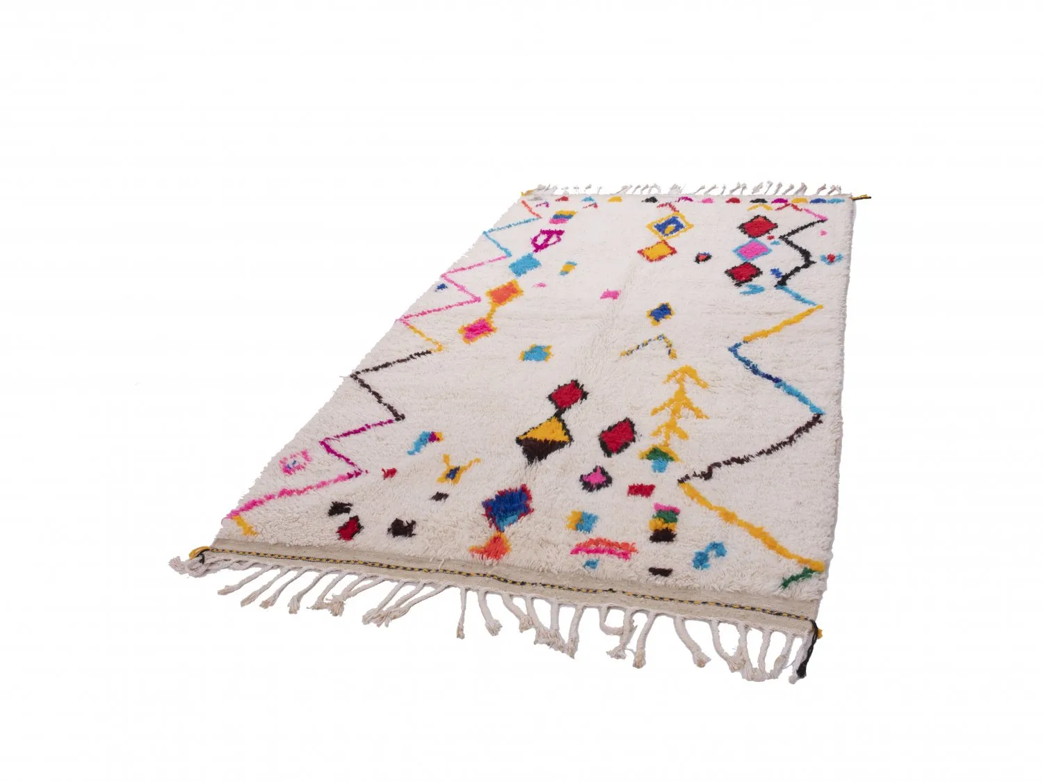 Tapete Kilim Marroquino Azilal 260 x 150 cm