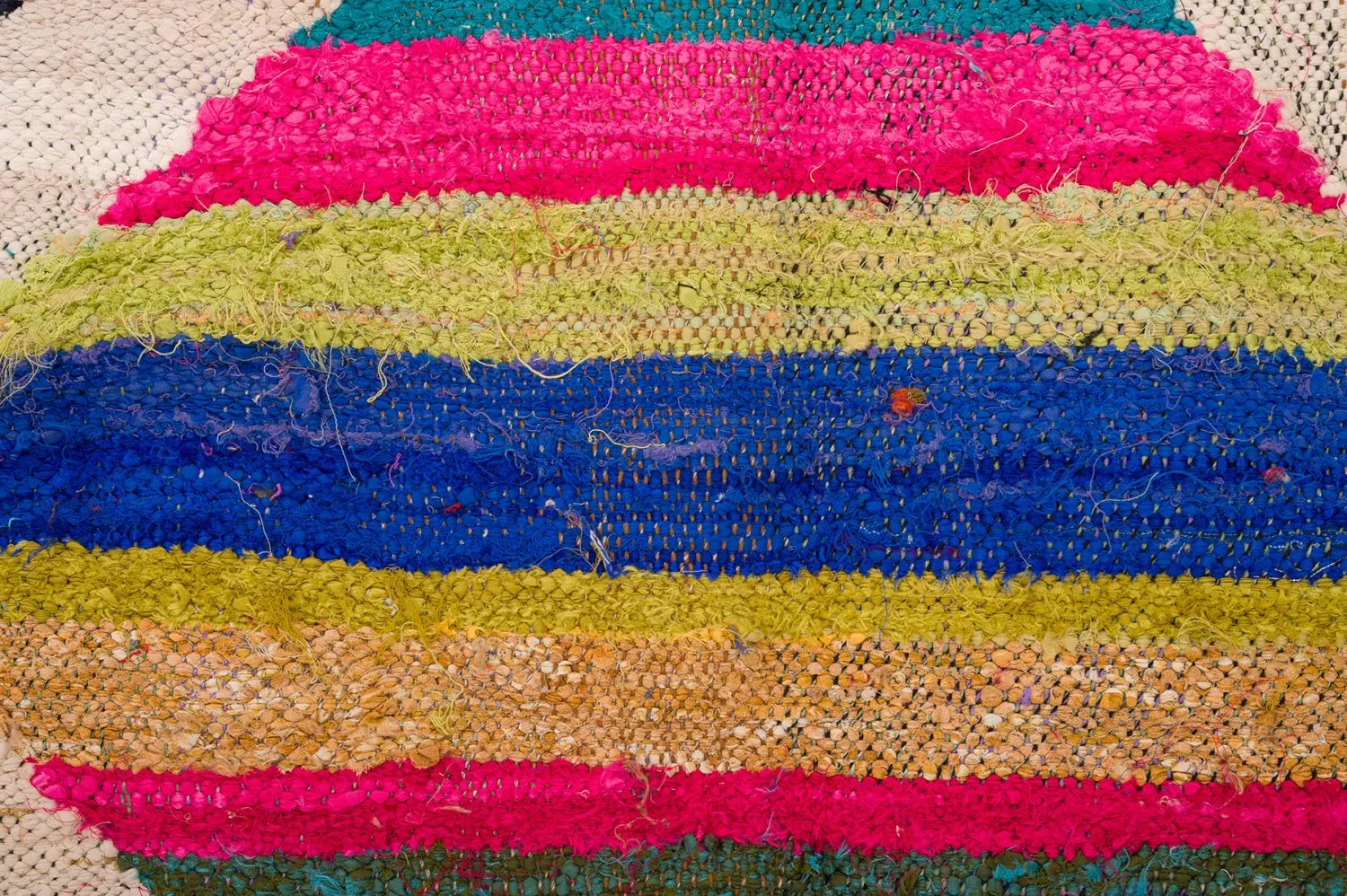 Tapete Berbere Marroquino Boucherouite 135 x 245 cm