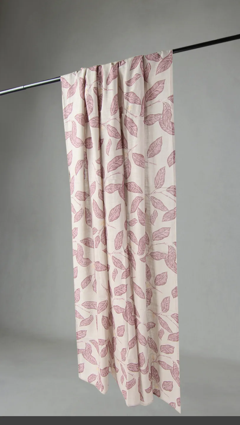 Cortinas - Cortina de algodão - Morris (roxo)