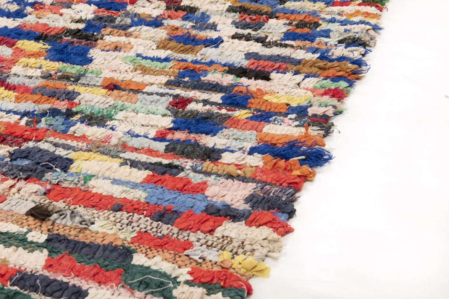 Tapete Berbere Marroquino Boucherouite 225 x 170 cm