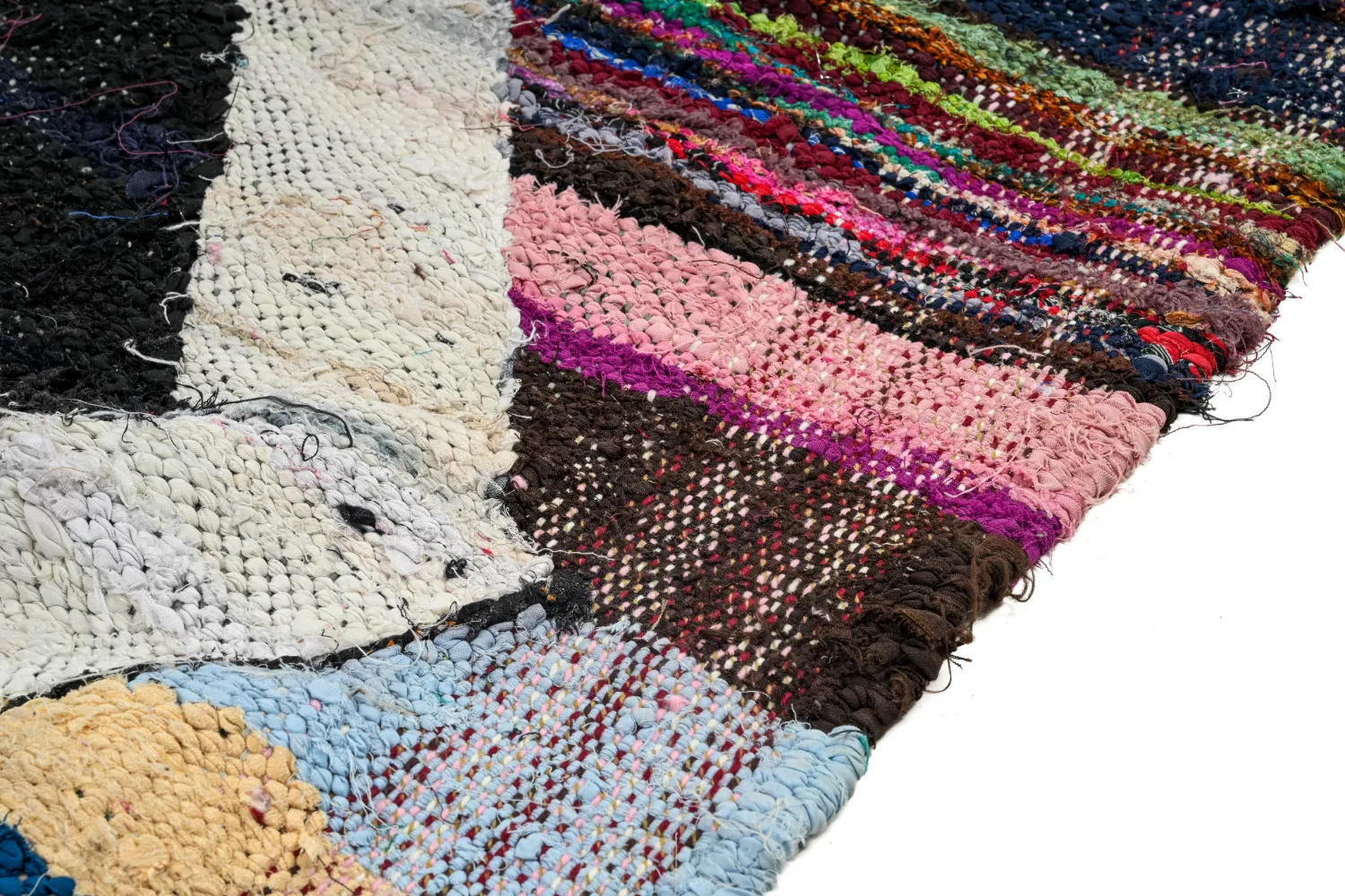 Tapete Berbere Marroquino Boucherouite 165 x 290 cm