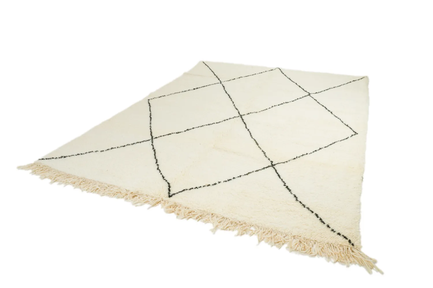 Tapete Kilim Marroquino Beni Ourain 215 x 300 cm