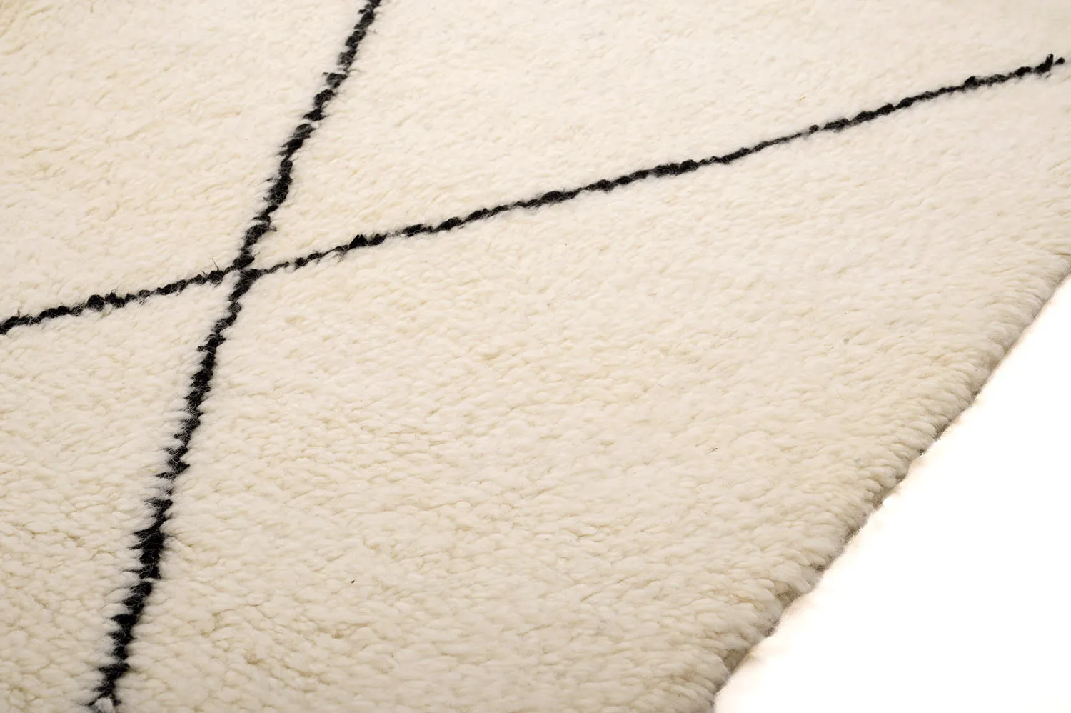 Tapete Kilim Marroquino Beni Ourain 155 x 265 cm