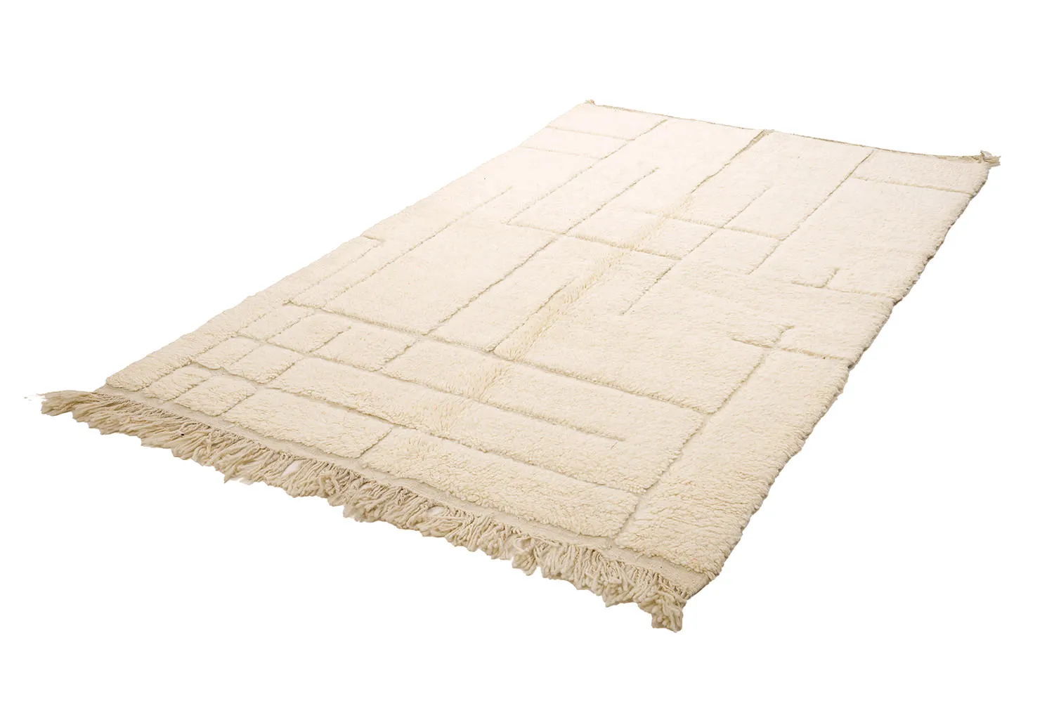 Tapete Kilim Marroquino Beni Ourain 145 x 245 cm