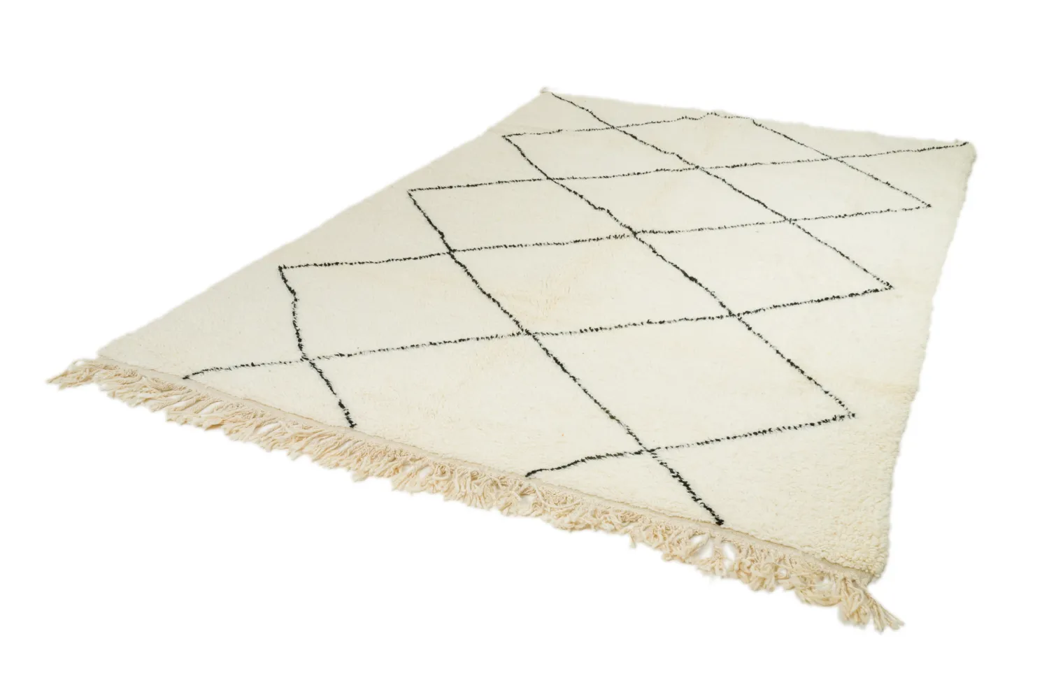 Tapete Kilim Marroquino Beni Ourain 205 x 305 cm