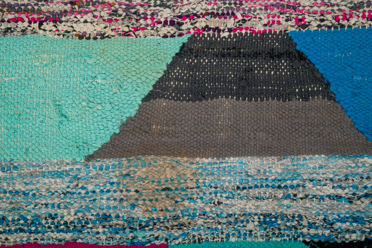 Tapete Berbere Marroquino Boucherouite 145 x 250 cm