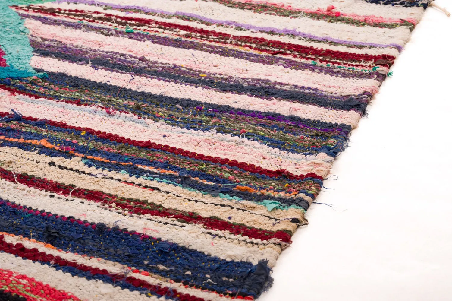 Tapete Berbere Marroquino Boucherouite 150 x 285 cm