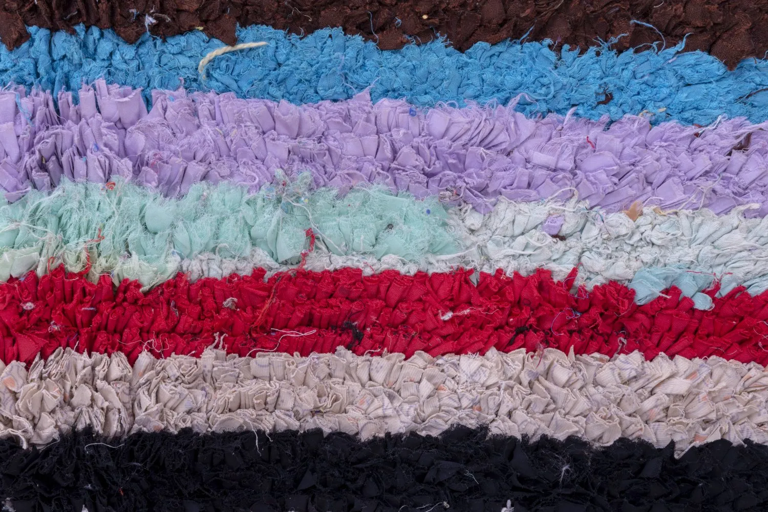 Tapete Berbere Marroquino Boucherouite 280 x 110 cm