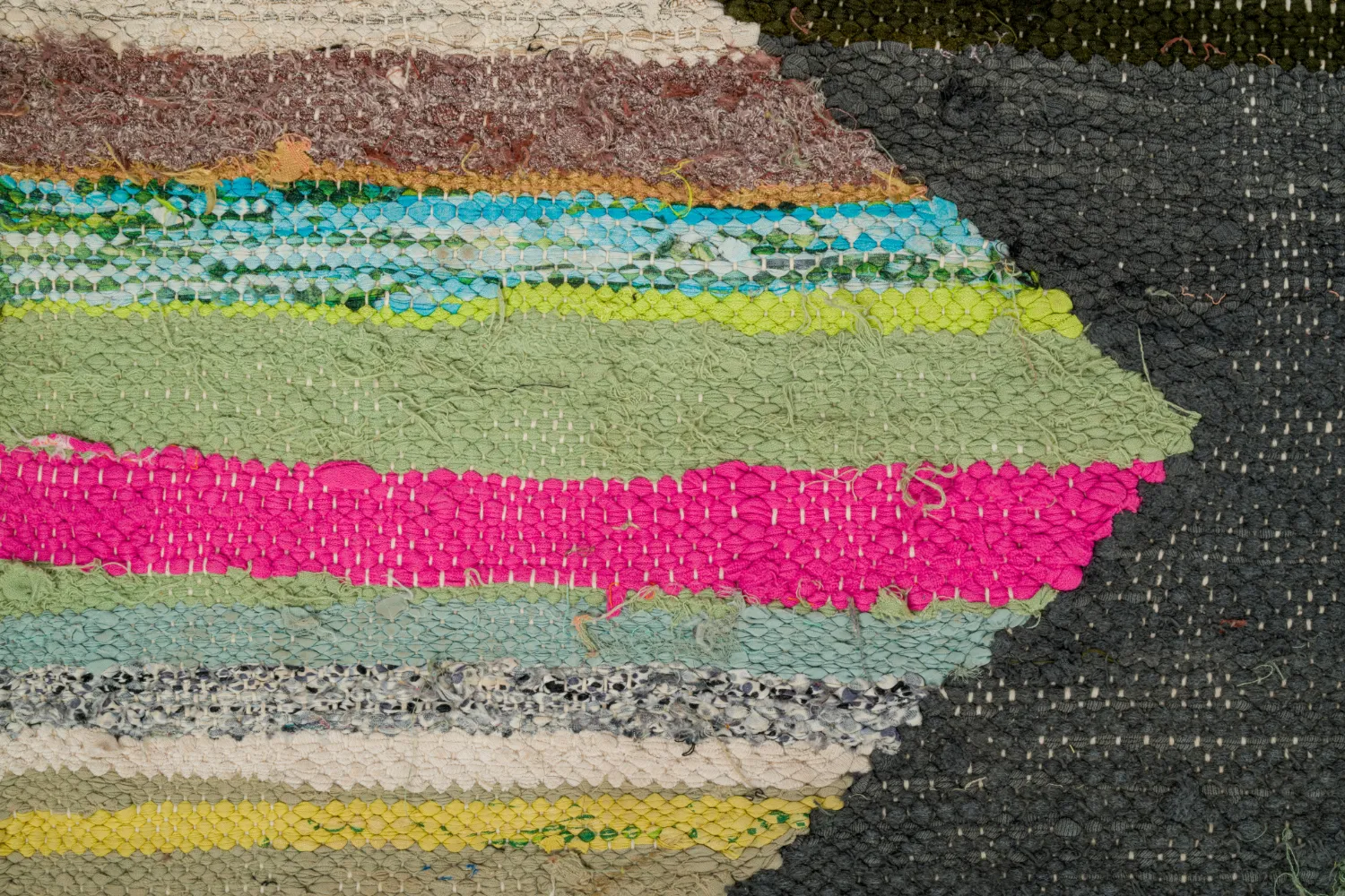 Tapete Berbere Marroquino Boucherouite 145 x 260 cm