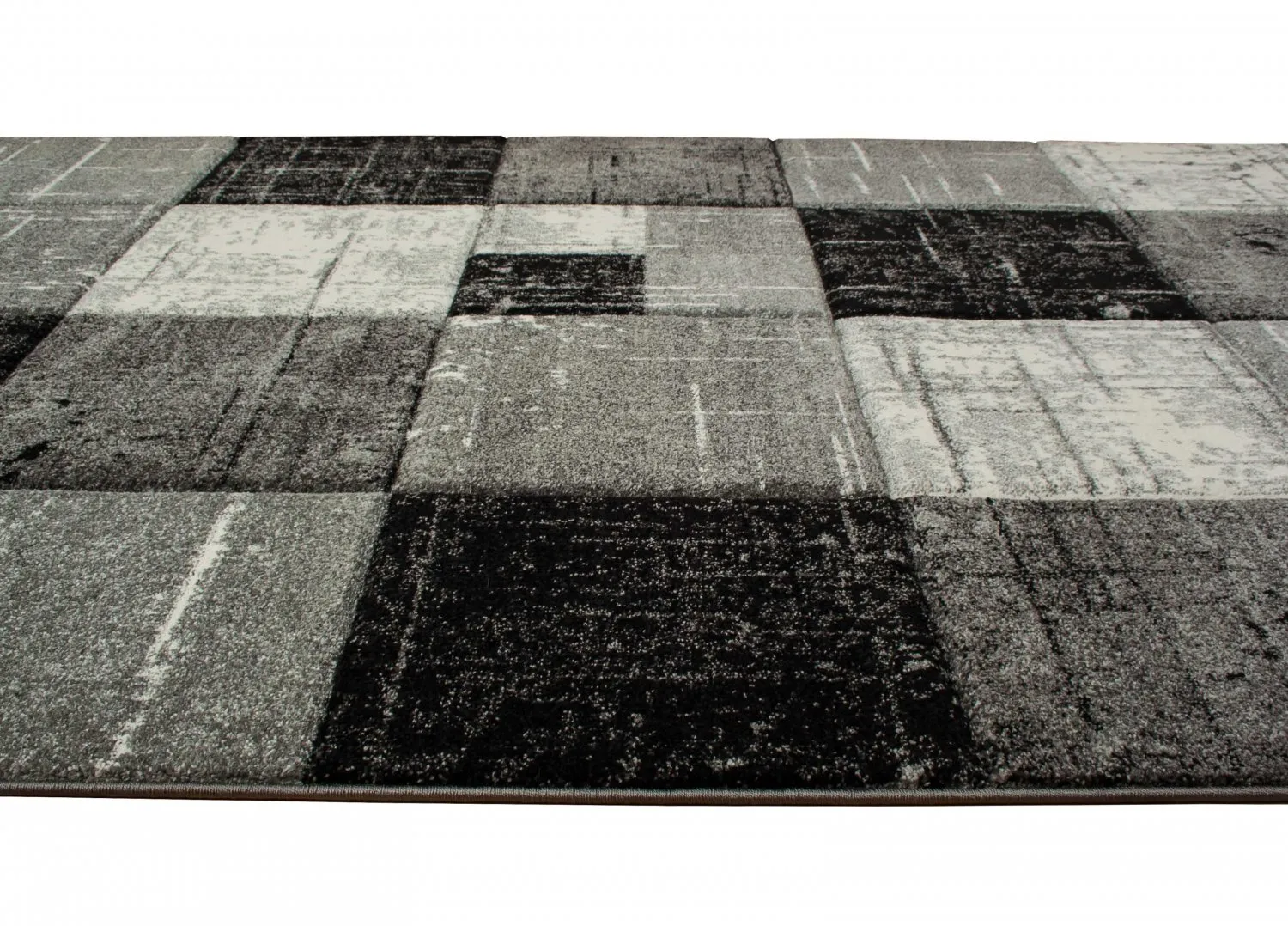 Tapete Wilton - London Square (preto)