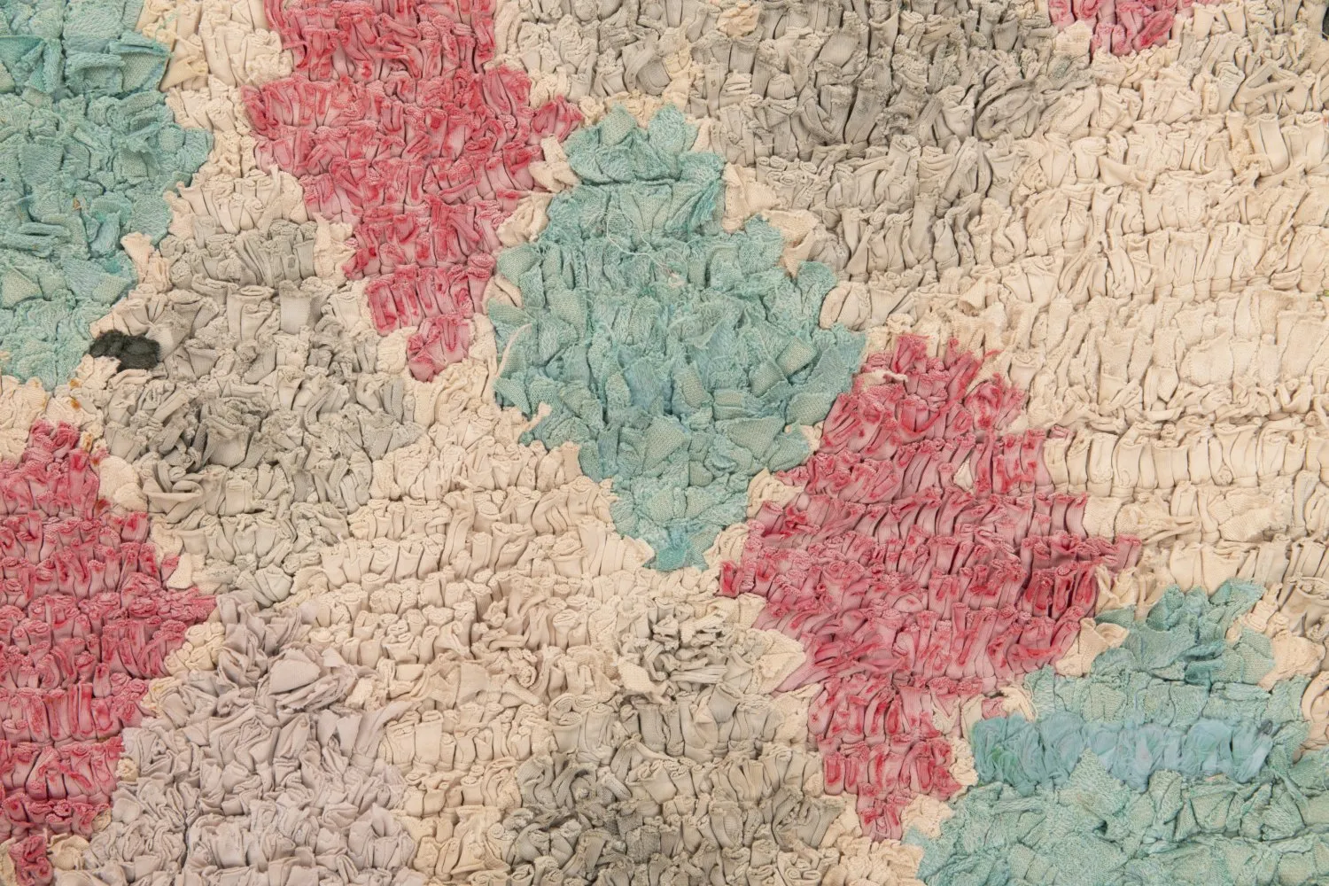 Tapete Berbere Marroquino Boucherouite 205 x 170 cm