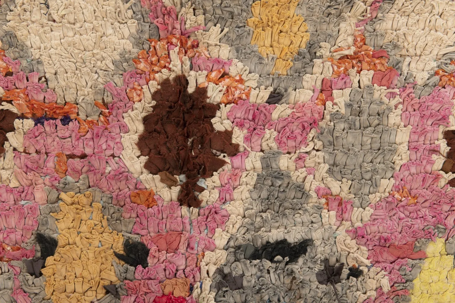 Tapete Berbere Marroquino Boucherouite 255 x 100 cm