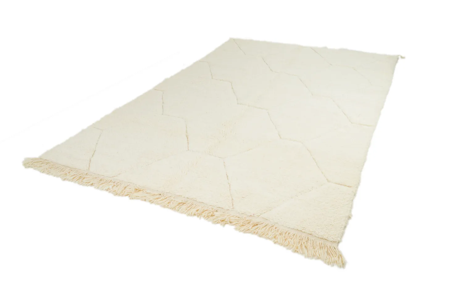 Tapete Kilim Marroquino Beni Ourain 195 x 310 cm