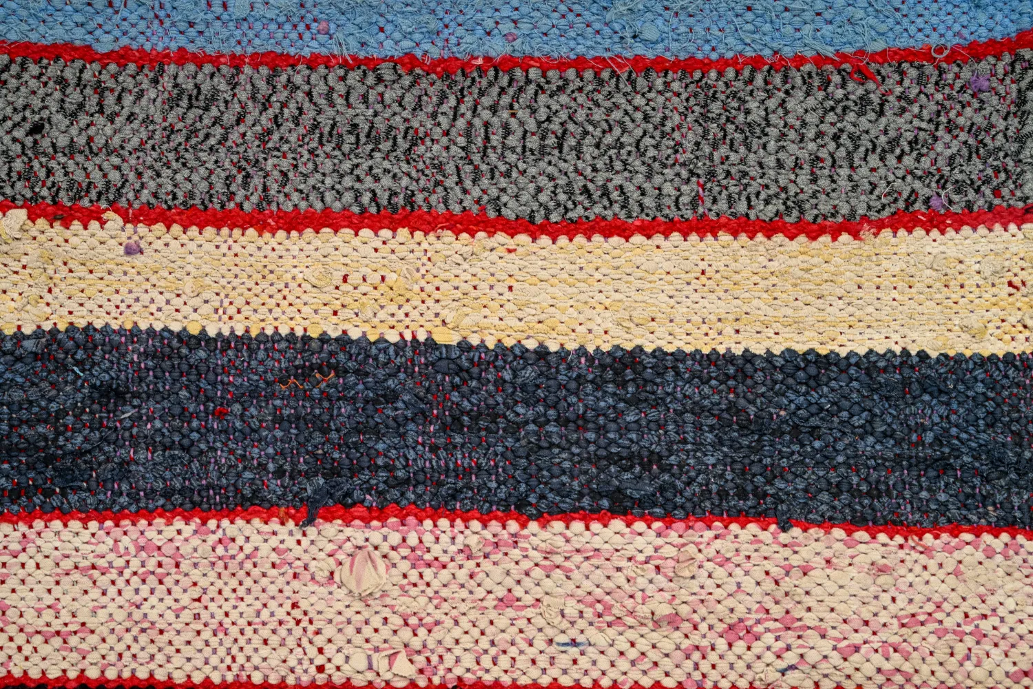 Tapete Berbere Marroquino Boucherouite 145 x 250 cm