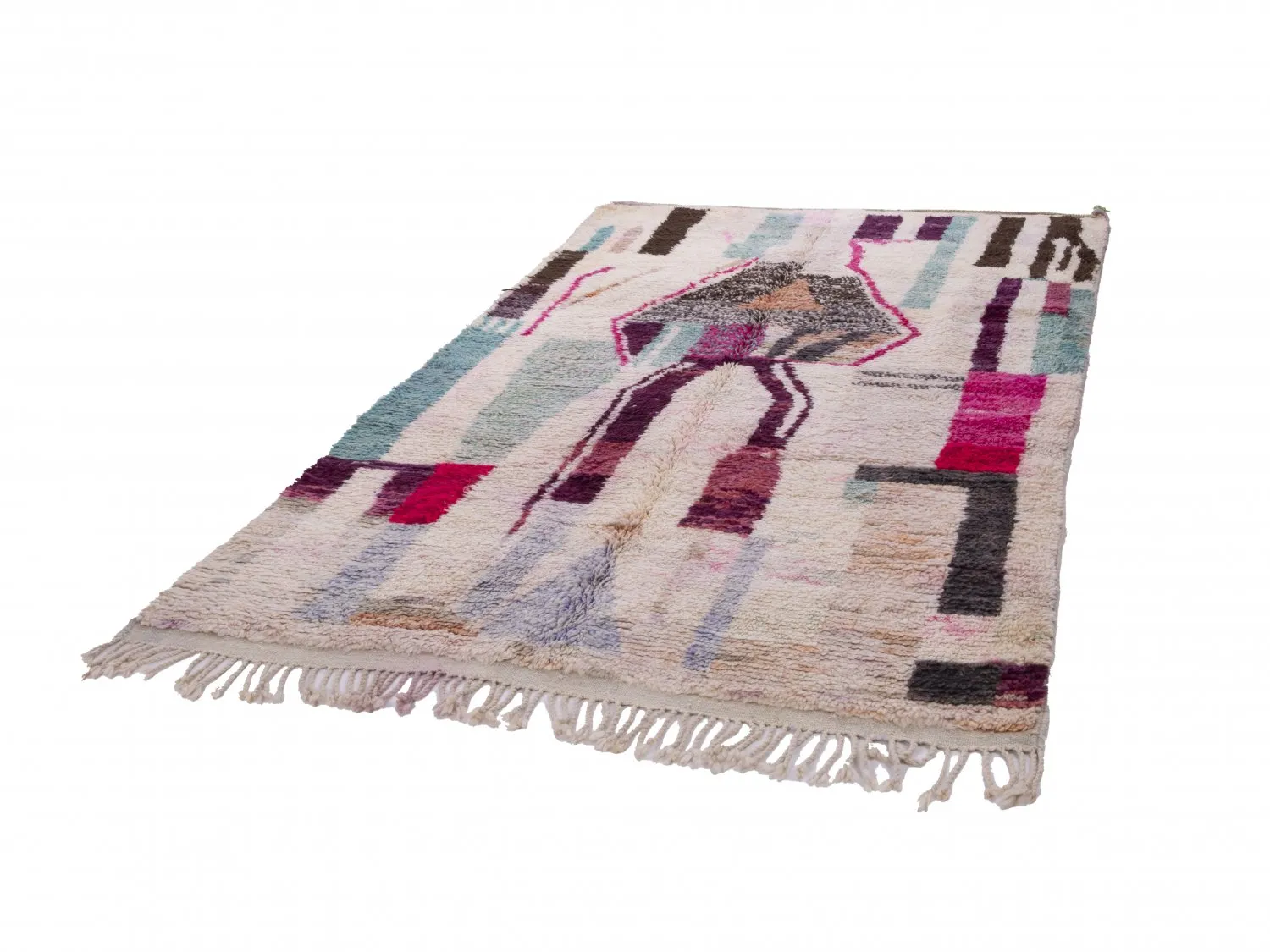 Tapete Kilim Marroquino Azilal 260 x 170 cm