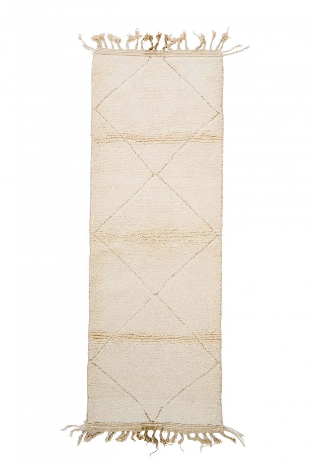 Tapete Kilim Marroquino Beni Ourain 290 x 90 cm