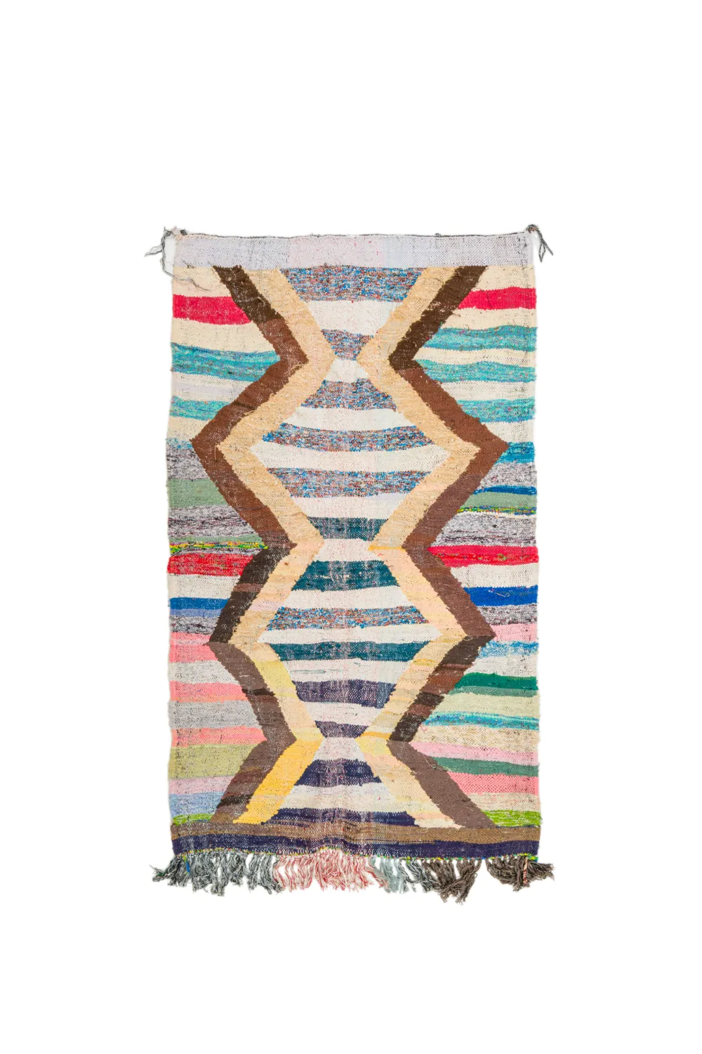 Tapete Berbere Marroquino Boucherouite 120 x 210 cm