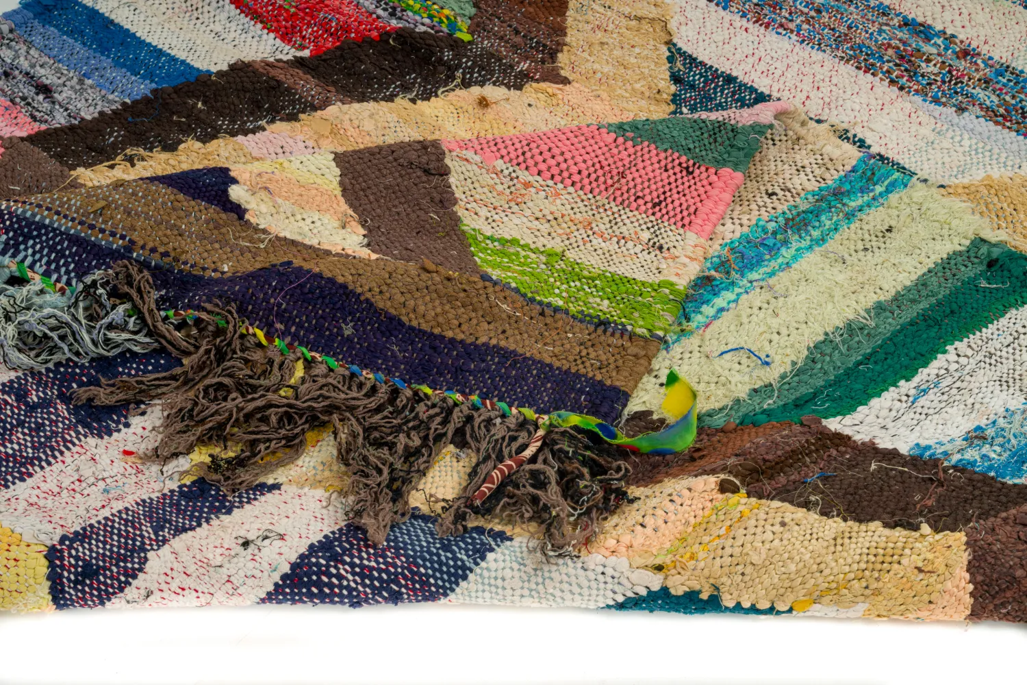 Tapete Berbere Marroquino Boucherouite 120 x 210 cm