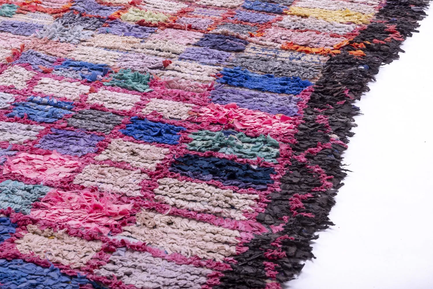 Tapete Berbere Marroquino Boucherouite 290 x 150 cm