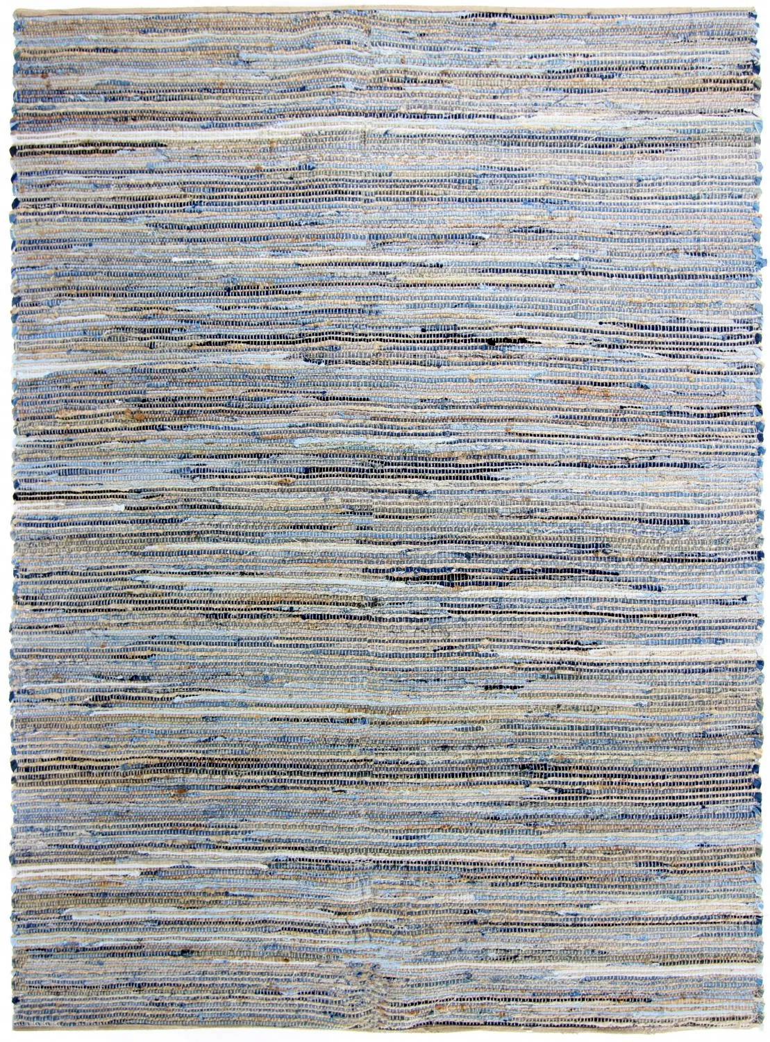 Tapete de retalhos - Darsi (azul/bege)