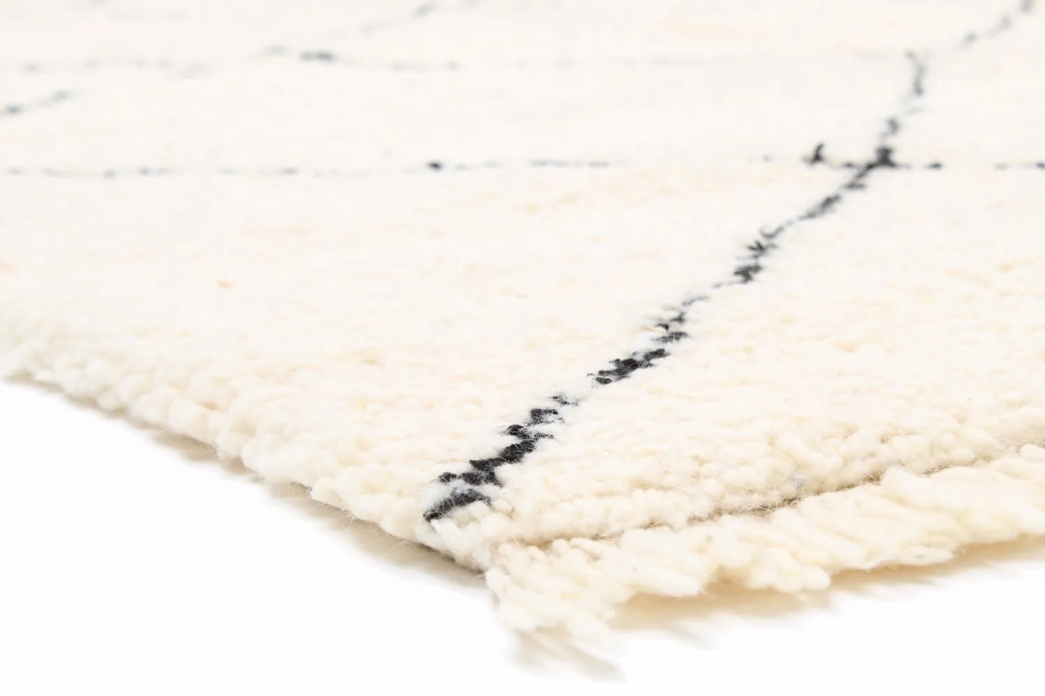 Tapete Kilim Marroquino Beni Ourain 235 x 160 cm
