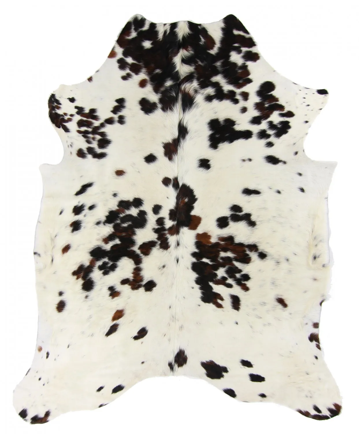 Couro de vaca - preto/branco 06