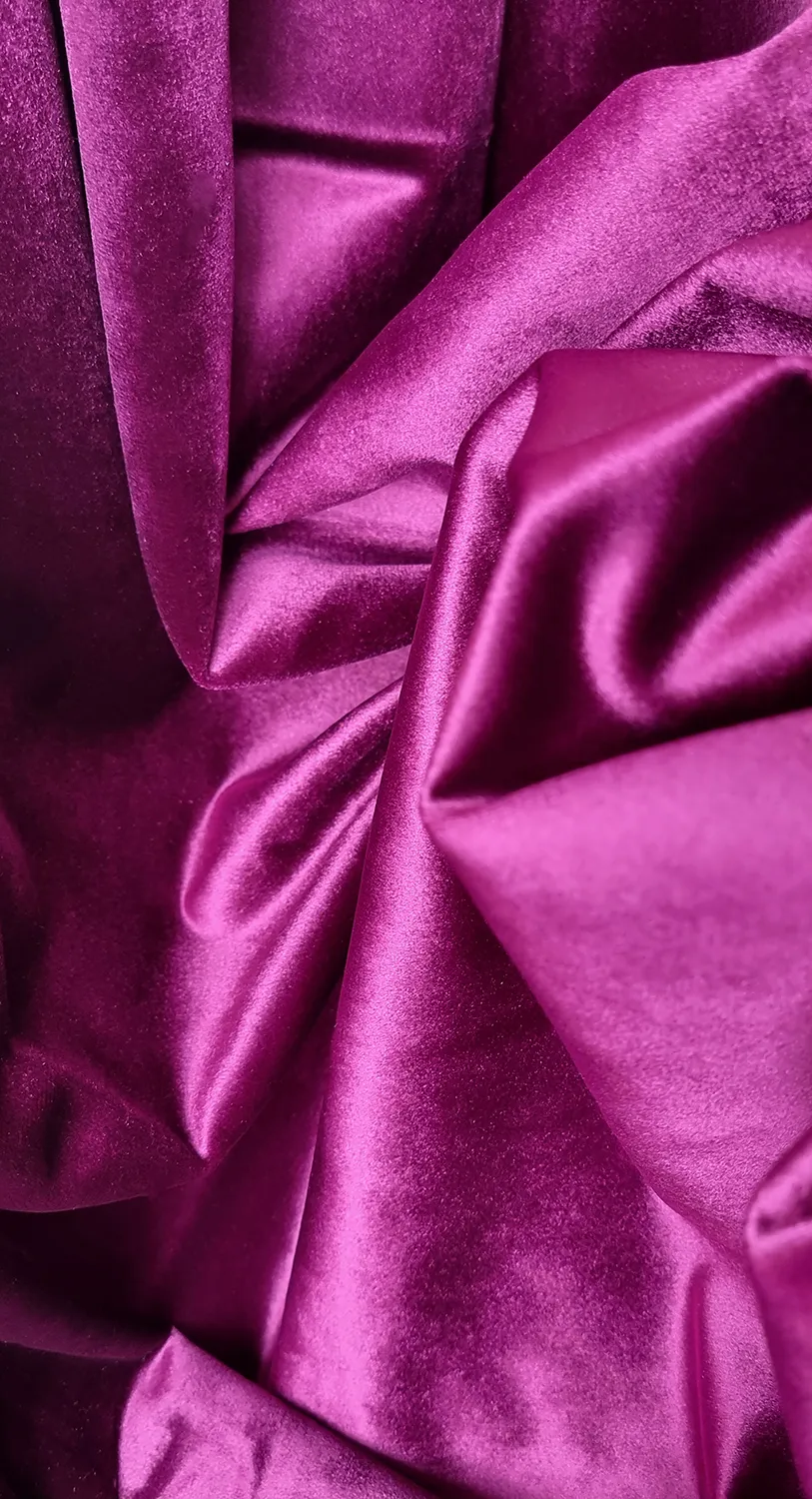 Cortinas - Cortina de veludo Marlyn (fuchsia)