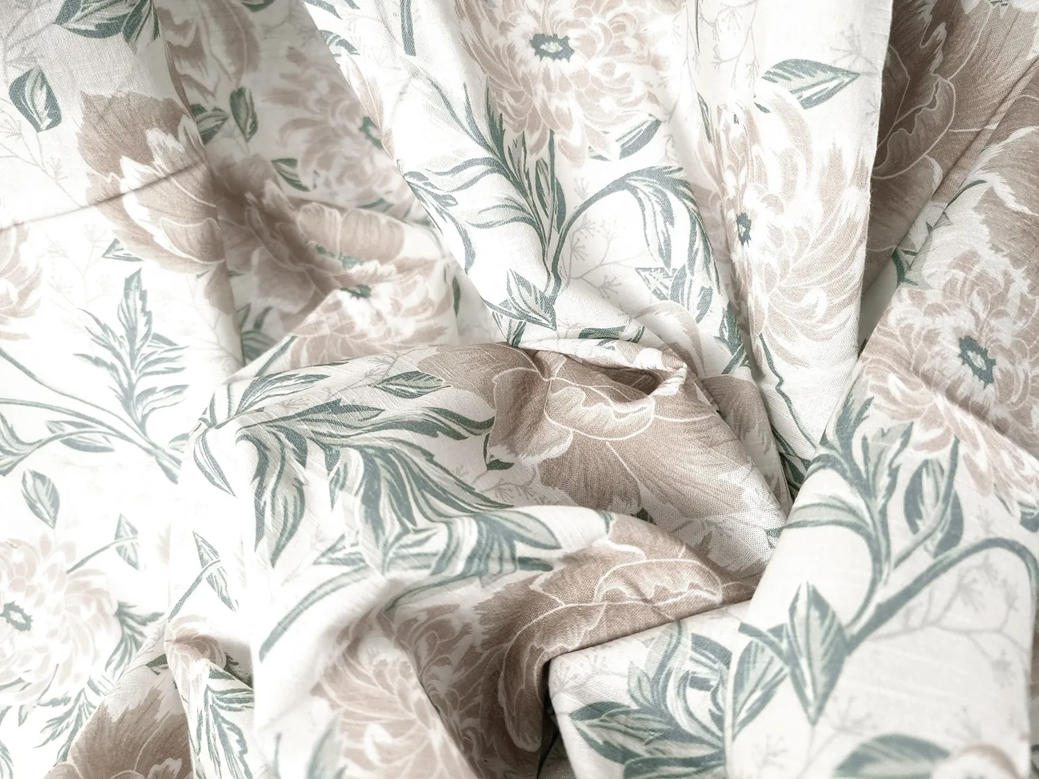 Cortinas - Cortina de algodão Almira (bege)