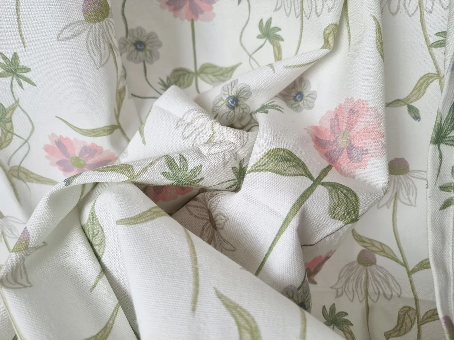 Cortinas - Cortina de algodão - Sweetie (rosa)