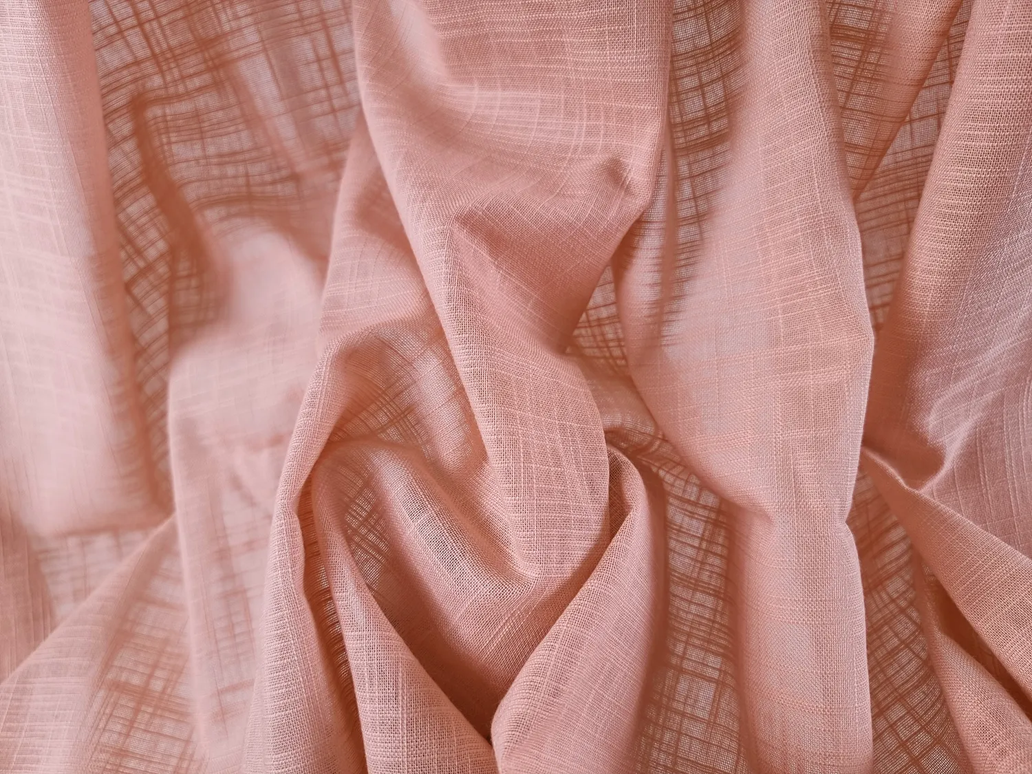 Cortinas - Cortina de algodão - Lollo (rosa)