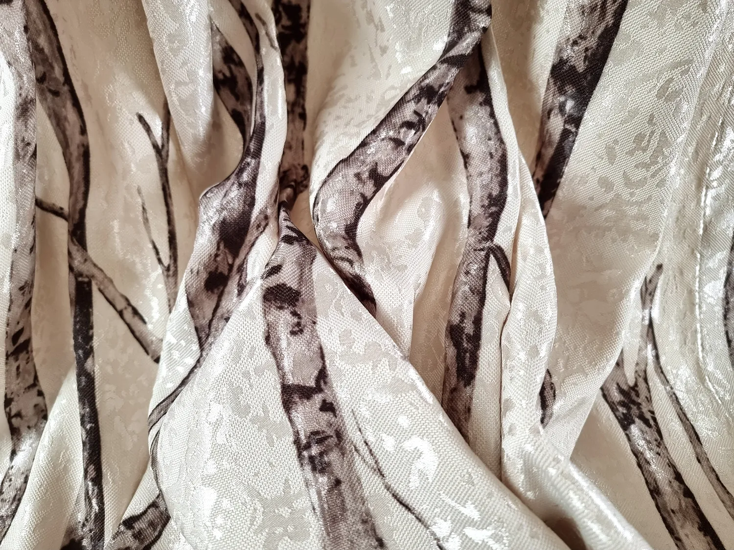 Cortina - Maya (preto/branco)