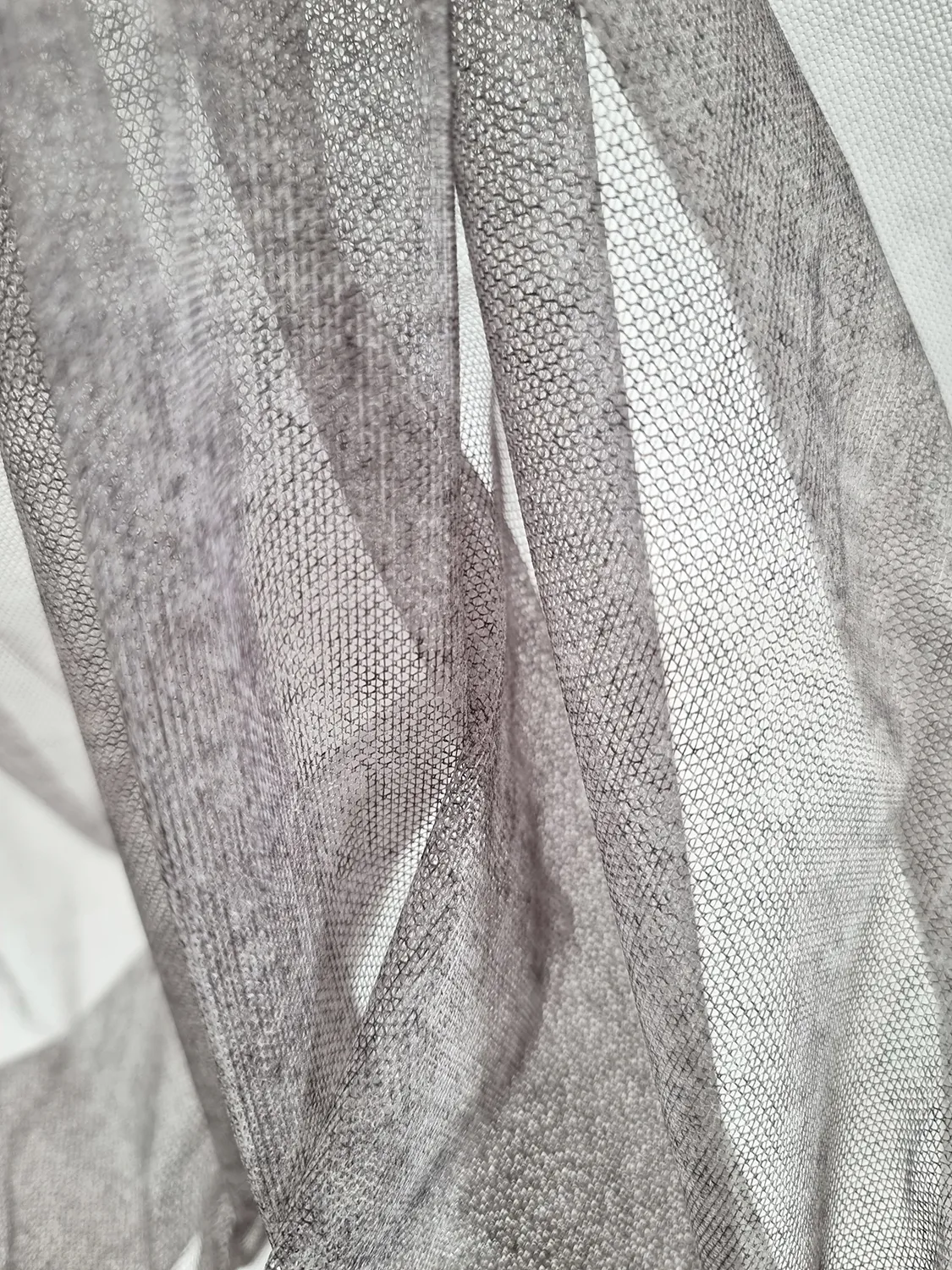 Cortinas - Cortina de renda Nilah (cinza claro)