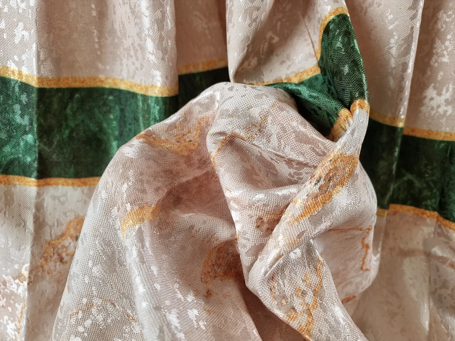 Cortina - Padova (verde/branco/dourado)