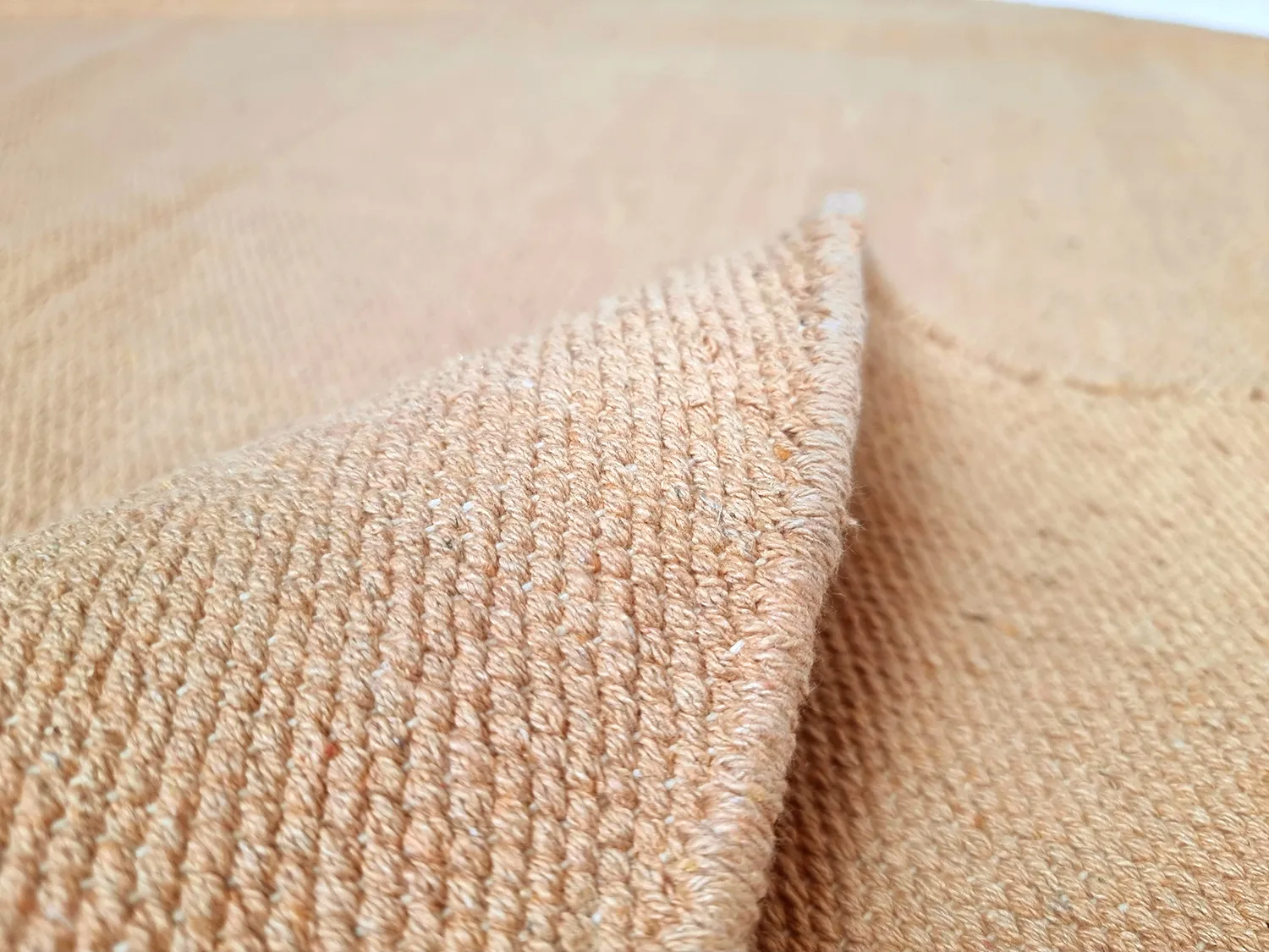 Rund bomullsmatta - Billie (beige)