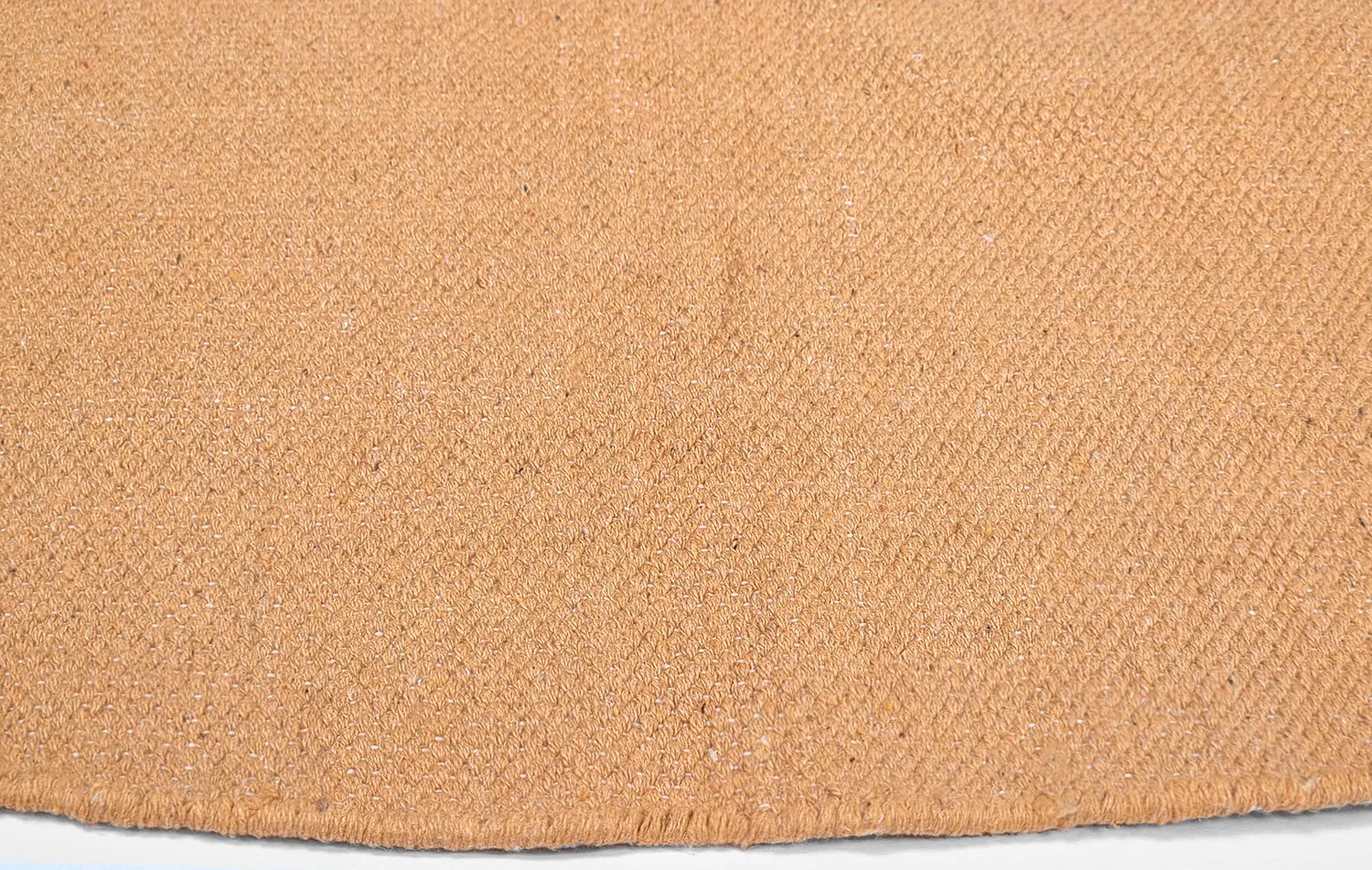 Rund bomullsmatta - Billie (orange)