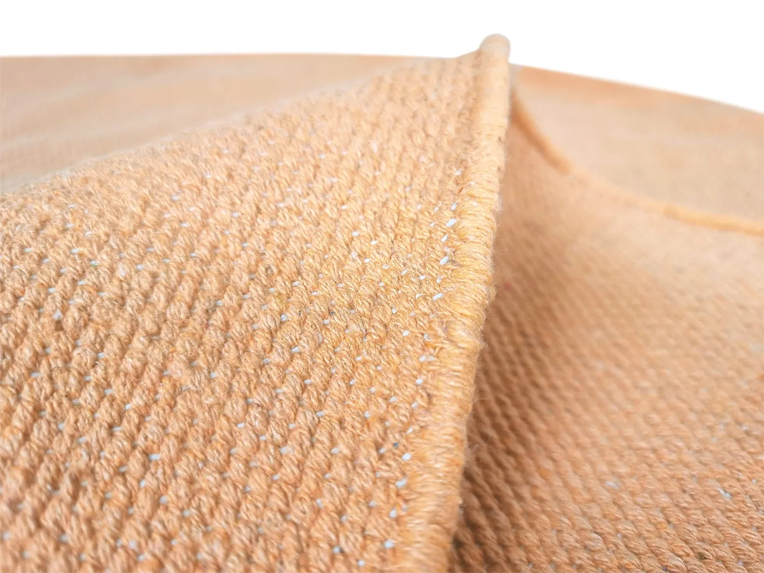 Rund bomullsmatta - Billie (orange)