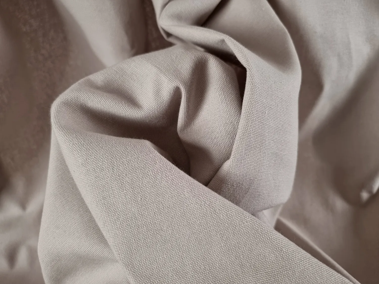 Cortinas - Cortina de algodão Anja (cinza escuro)