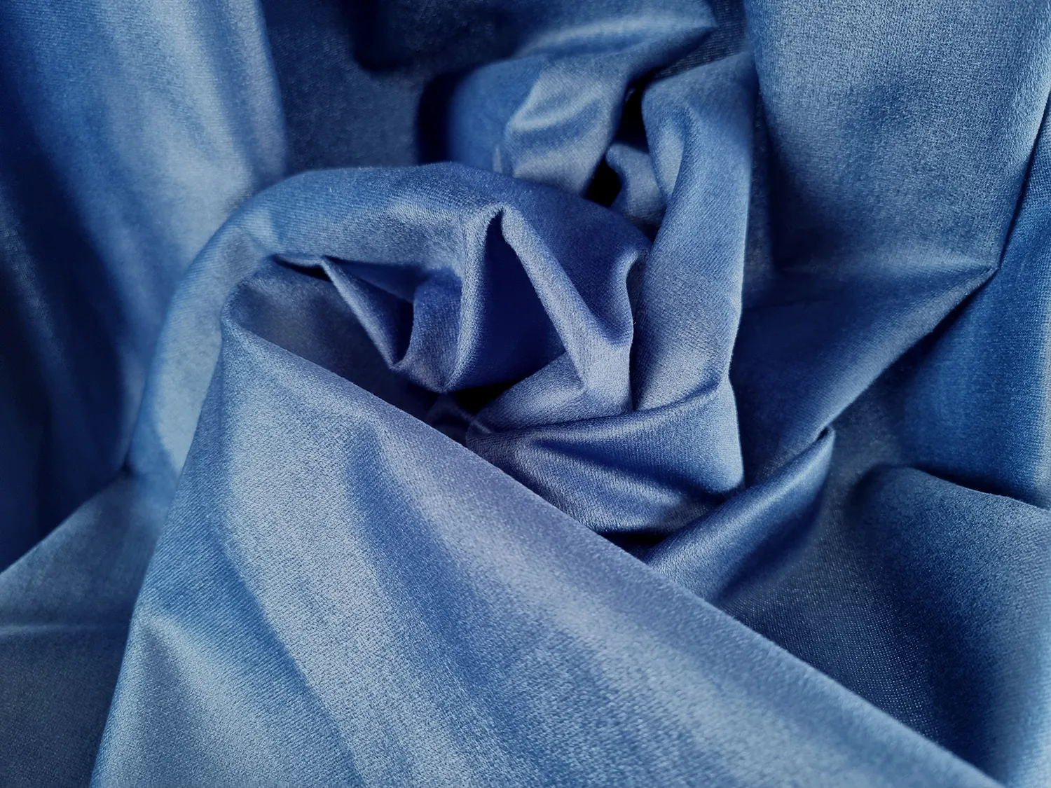 Cortinas - Cortina de veludo Juliet (azul)